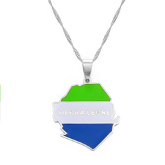 Sierra Leone Flag Chain