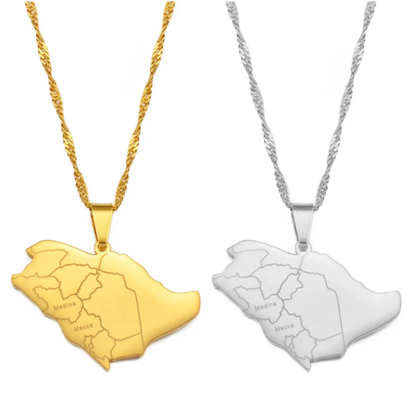 Saudi Arabia Mecca & Medina Map Chain