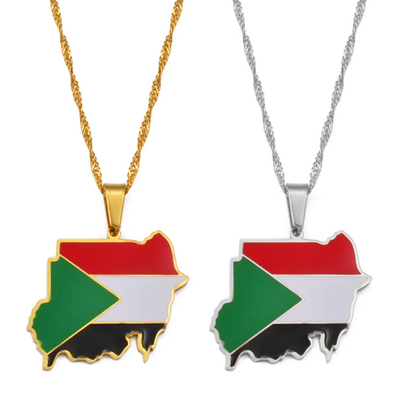 Republic of The Sudan Flag Chain