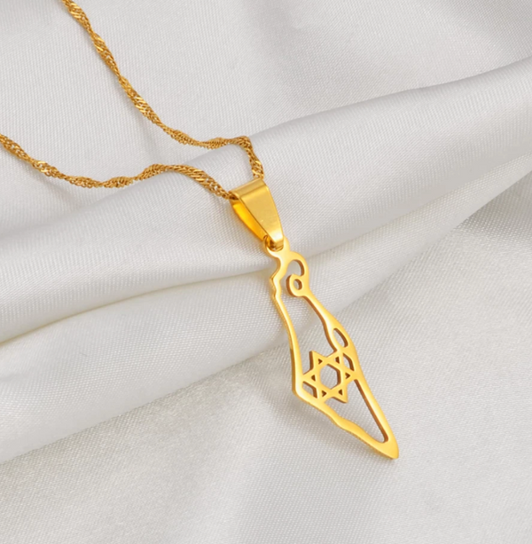 Israel Outline and Symbol Chain