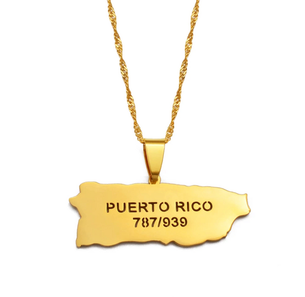 Puerto Rico Solid Area Code Chain