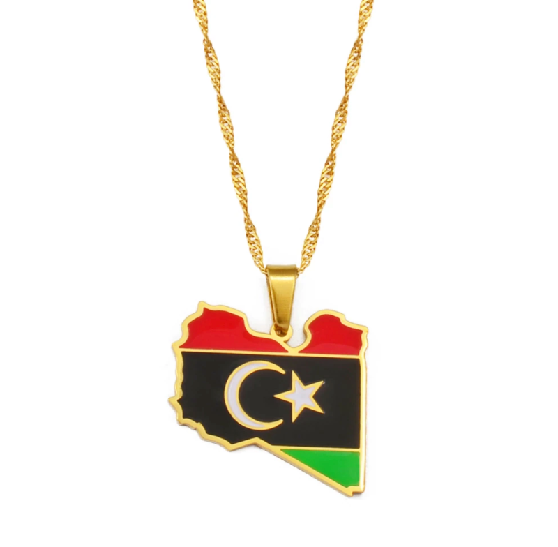 Libya Flag Chain