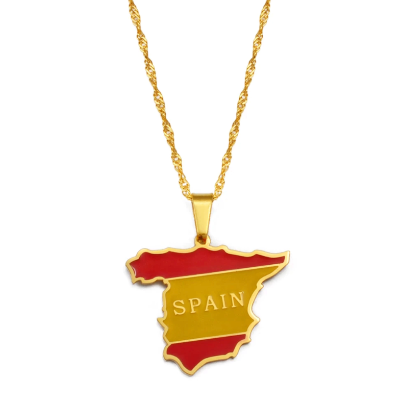 Spain Flag Chain