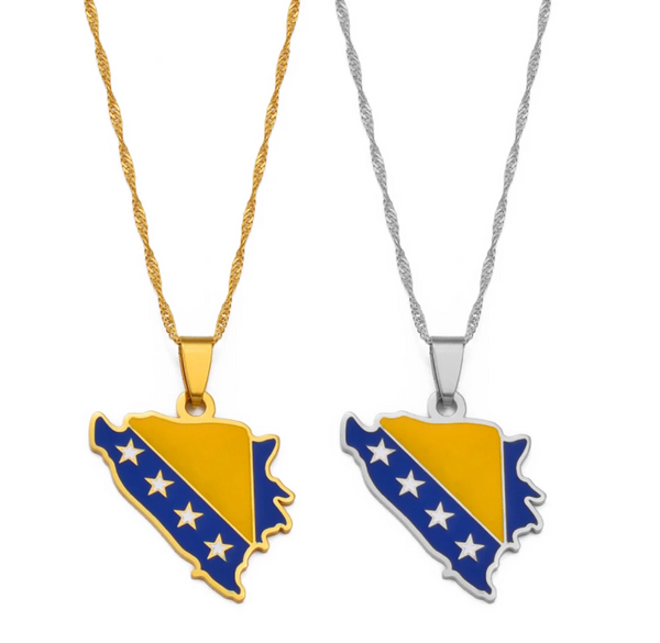 Bosnia and Herzegovina Flag Chain