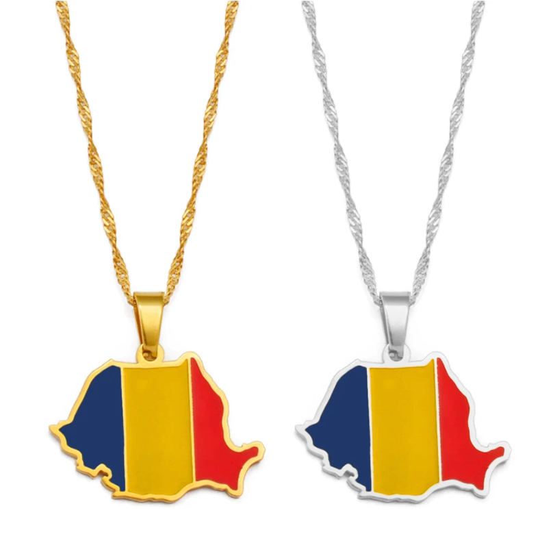 Romania Flag Chain