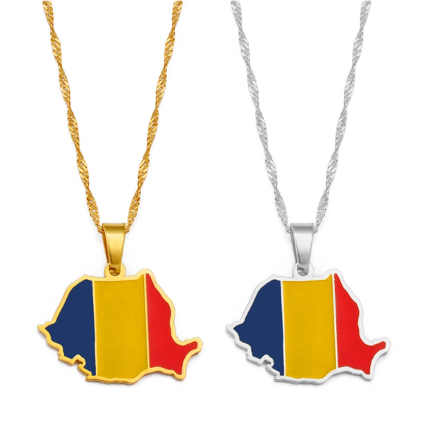 Romania Flag Chain