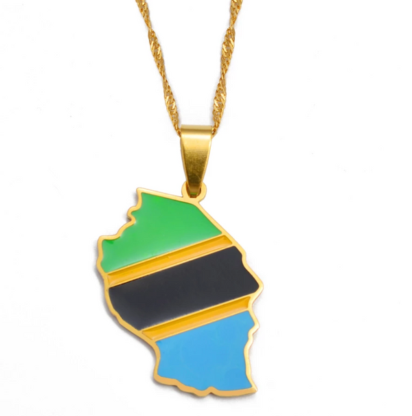 Tanzania Flag Chain