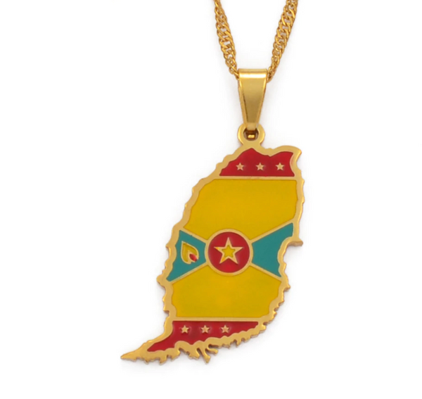 Grenada Flag Chain