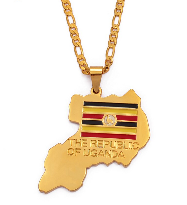 Uganda Solid Flag Chain