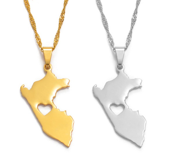 Peru Solid Heart Chain