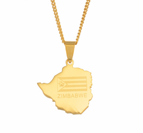 Zimbabwe Solid Flag Chain