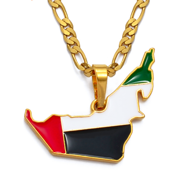 United Arab Emirates Flag Chain