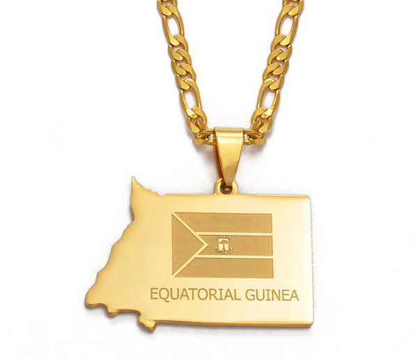 Equatorial Guinea Solid Map Chain