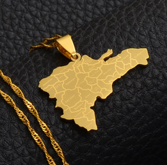 Dominican Republic Solid City Chain