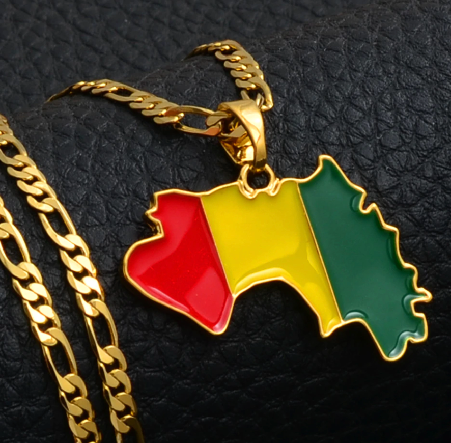 Guinea Flag Chain