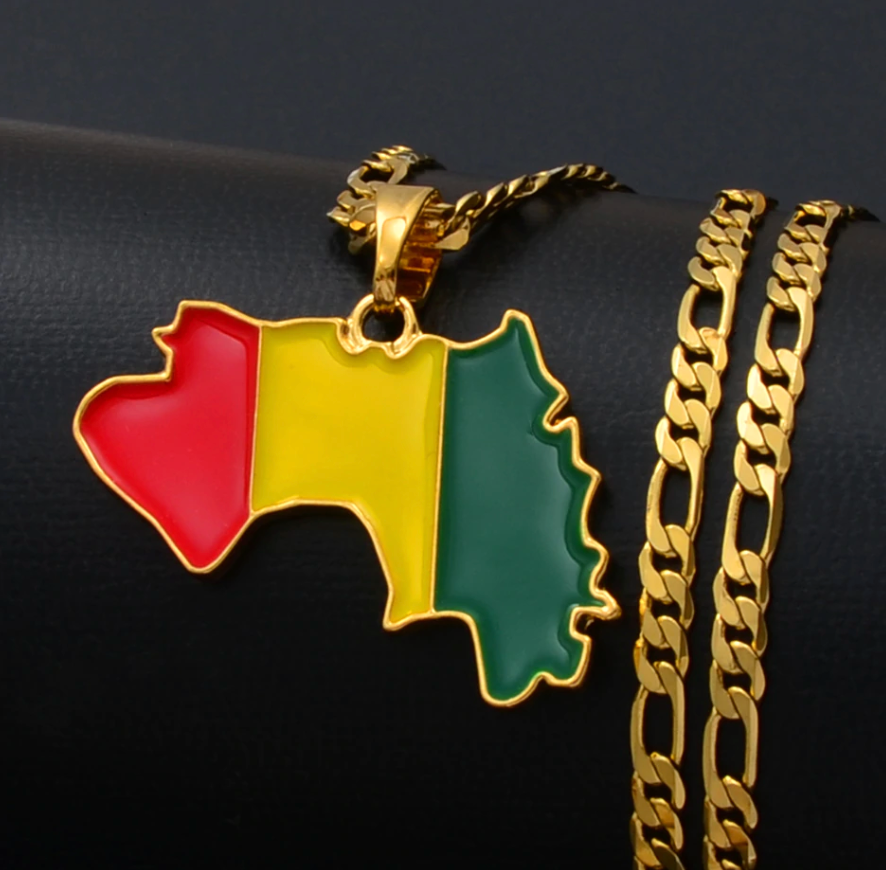 Guinea Flag Chain