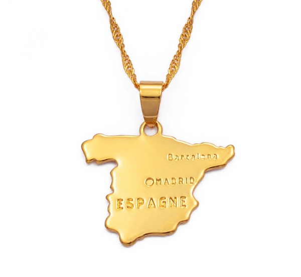 Spain Solid Flag Chain