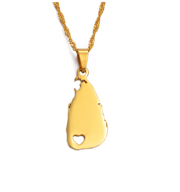 Sri Lanka Solid Heart Chain