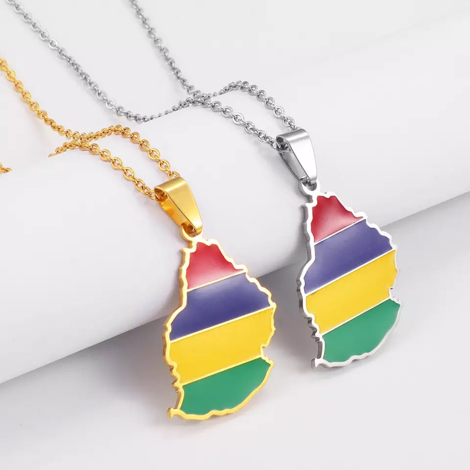 Mauritius Flag Chain