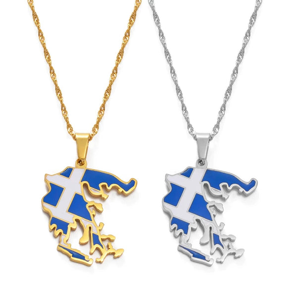 Greece Flag Chain